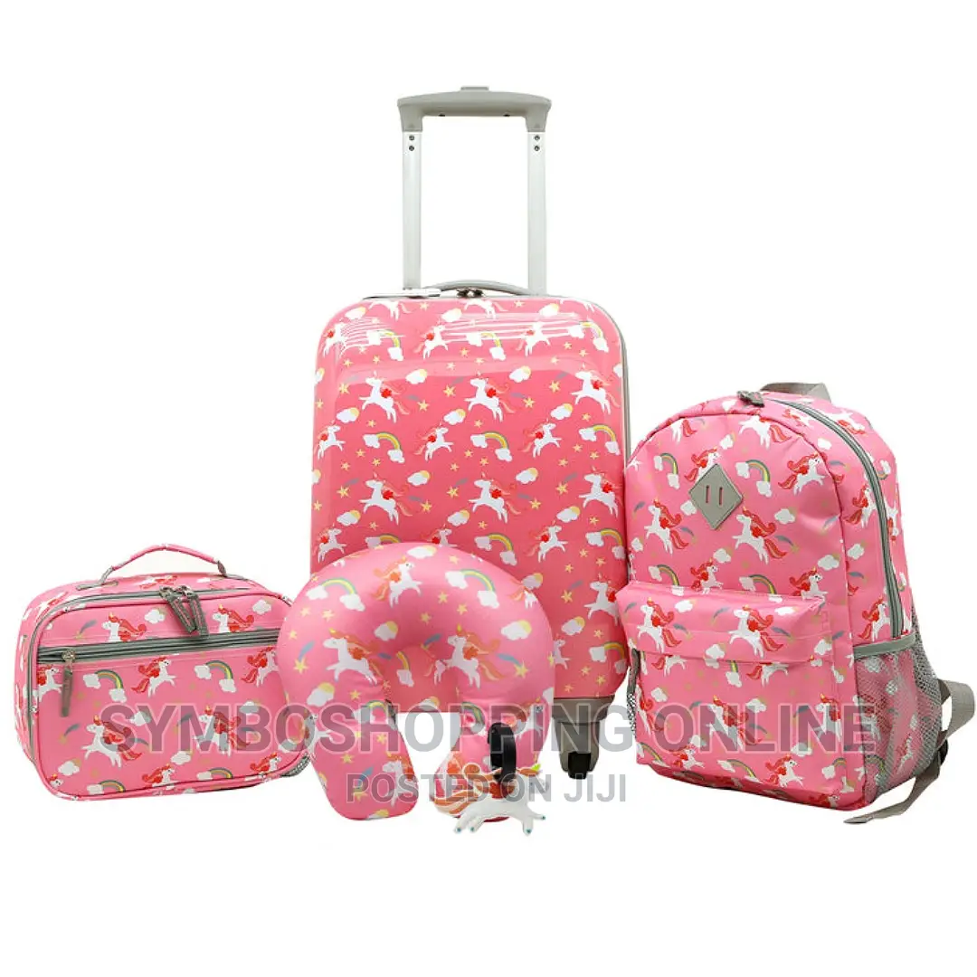 Travelers Club 5-Pc Kids Luggage Set With 360° 4wheelspinner