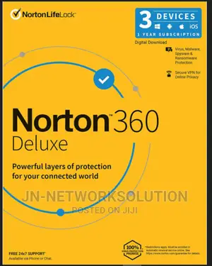 Norton 360 Deluxe 3 Devices 1 Year Windows/Mac/Android/Ios (