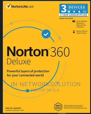 Norton 360 Deluxe 3 Devices 3 Year Windows/Mac/Android/Ios (