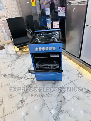 Super Blue Gas Cooker 4burner Stove Oven 50/50