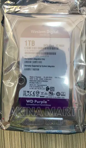 1tb Wd Surveillance HDD