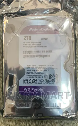 2tb Wd Surveillance HDD
