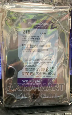 2tb Wd Surveillance HDD