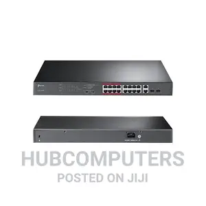 Tp Link 16 Port Poe+ Rackmount Switch