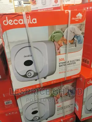 Quantity ~Decakila 30L Storage Water Heater