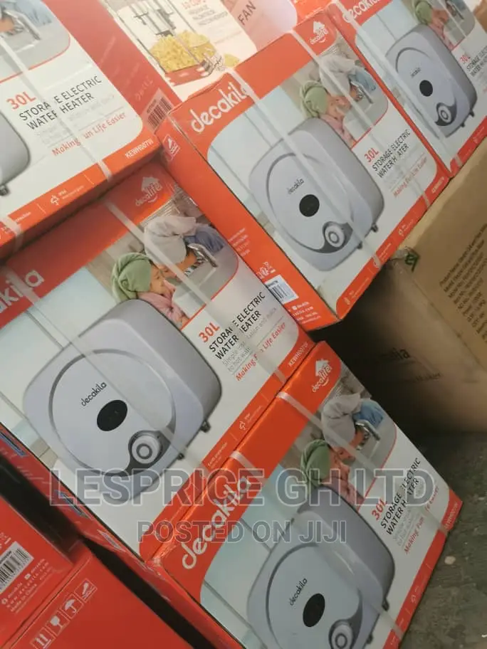 Excellent ~Decakila 30l/1500w Water Heater