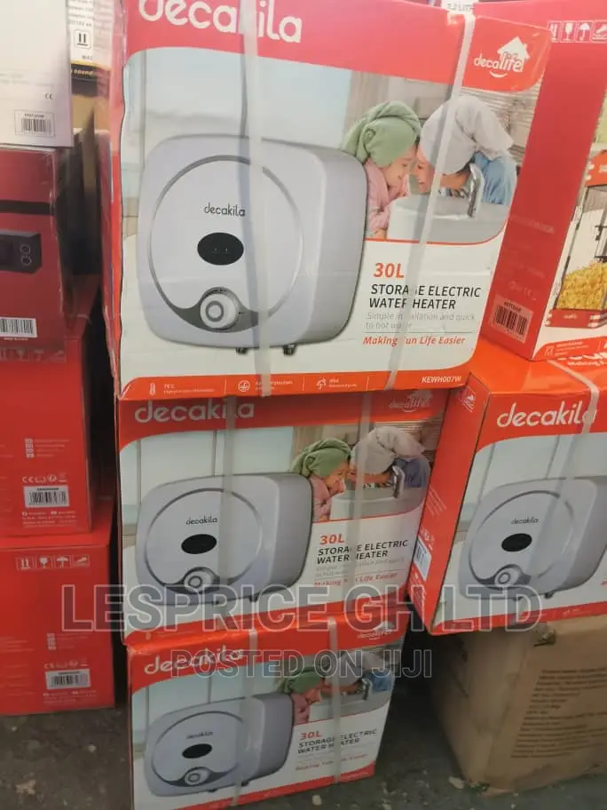 Make Life Simple With Decakila 30L Water Heater
