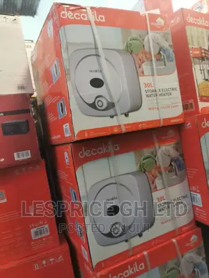 ** Decakila 30l/ 1500w Electric Water Heater
