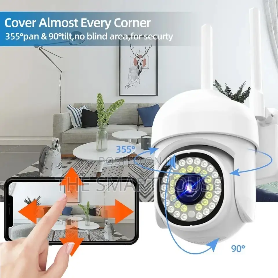 Smart Wireless CCTV Camera (For Indoor and Outdoor)
