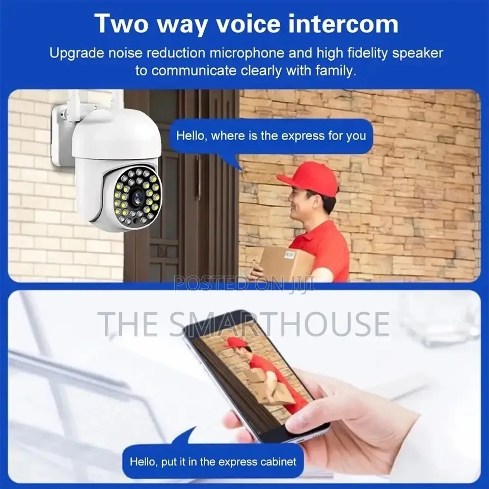 Smart Wireless CCTV Camera (For Indoor and Outdoor)