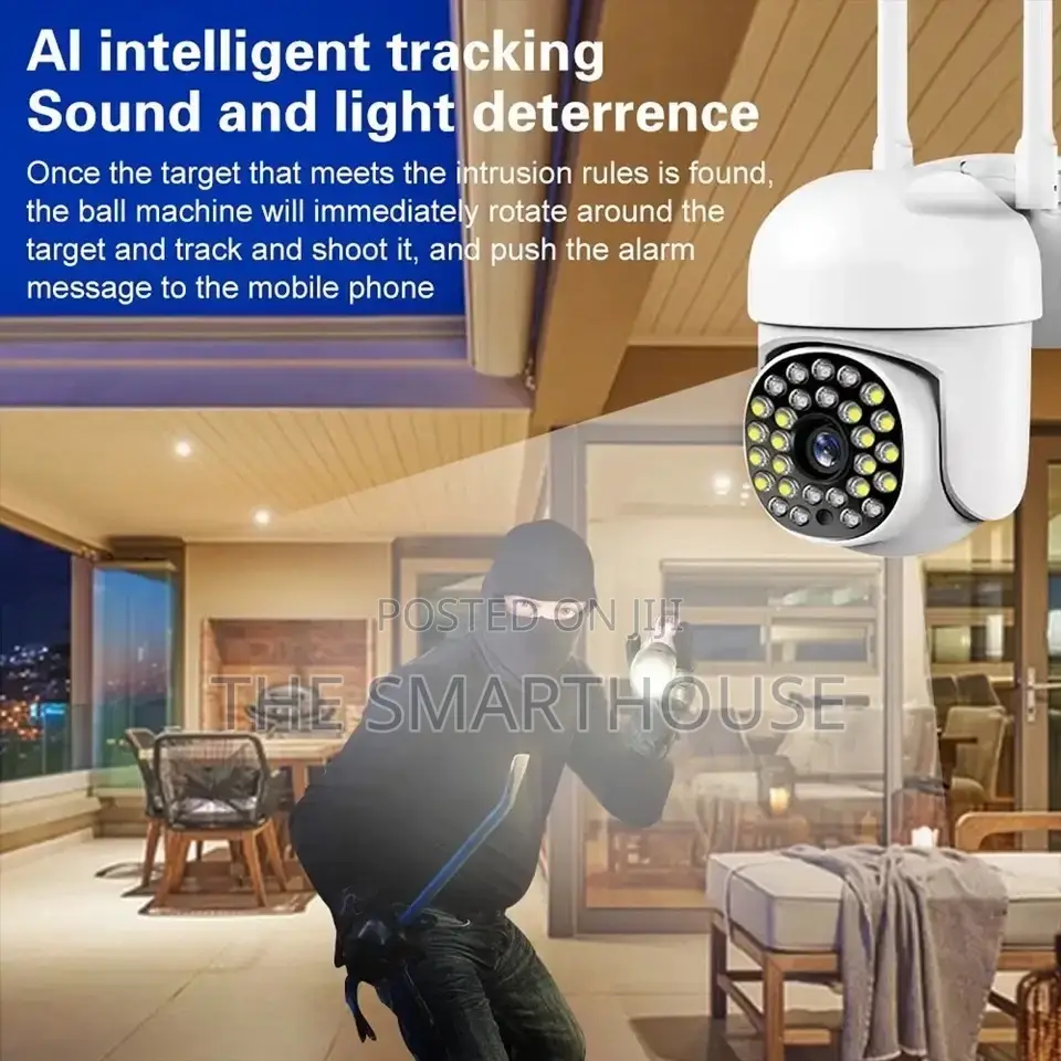 Smart Wireless CCTV Camera (For Indoor and Outdoor)