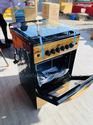Extremely Quality Volcano 4 Gas Auto Ignition Cooker(Wooden)