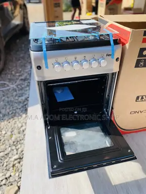 Fast and Effective Ferre 50x55 4 Gas Burner With Oven(Gray).