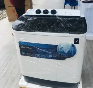  Washingmachine Topload Semiautomatic Midea 7kg Black/White