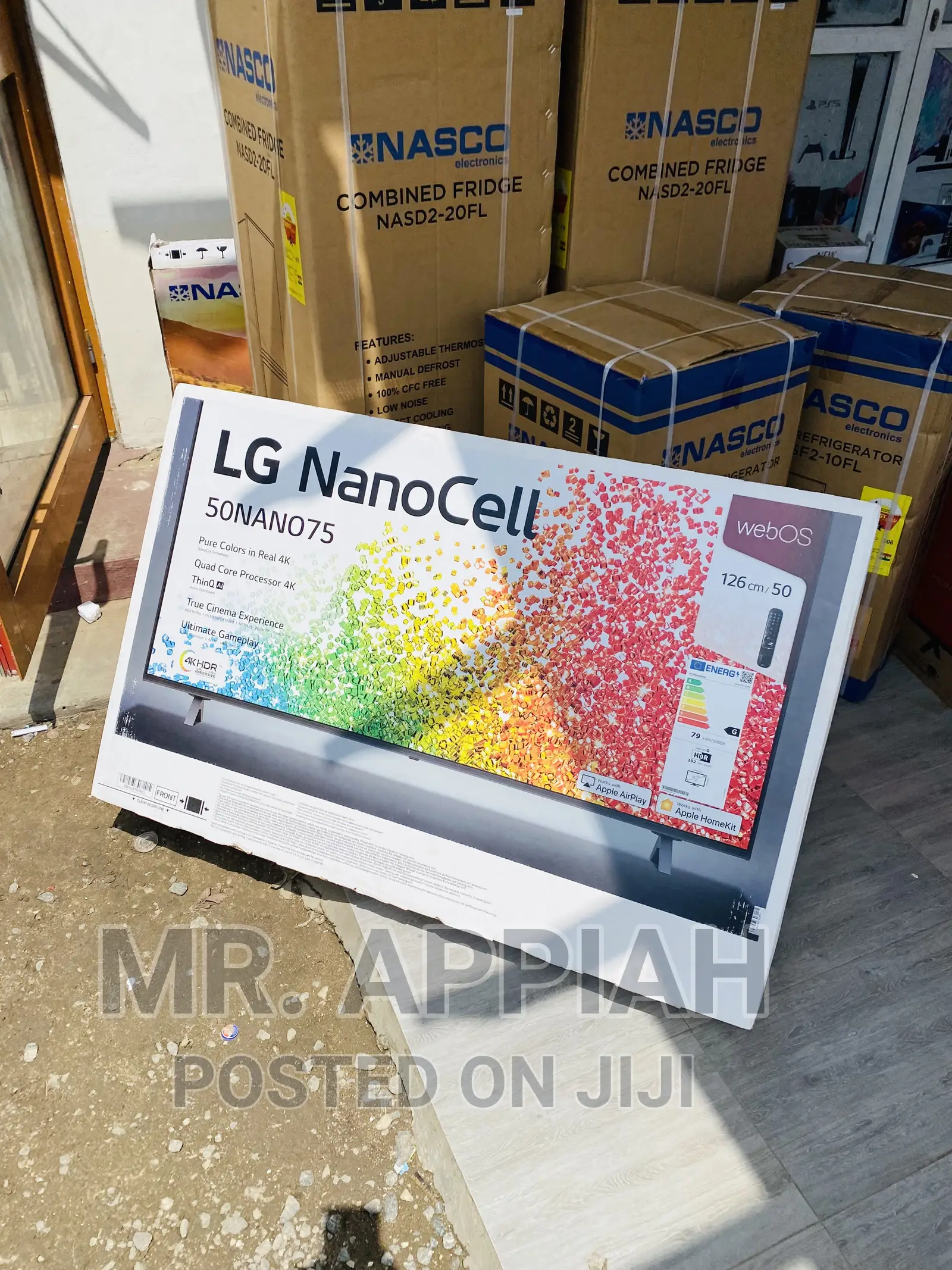 Brand  New LG 50” Nanocell LED Uhd Smart Tv(50nano75)