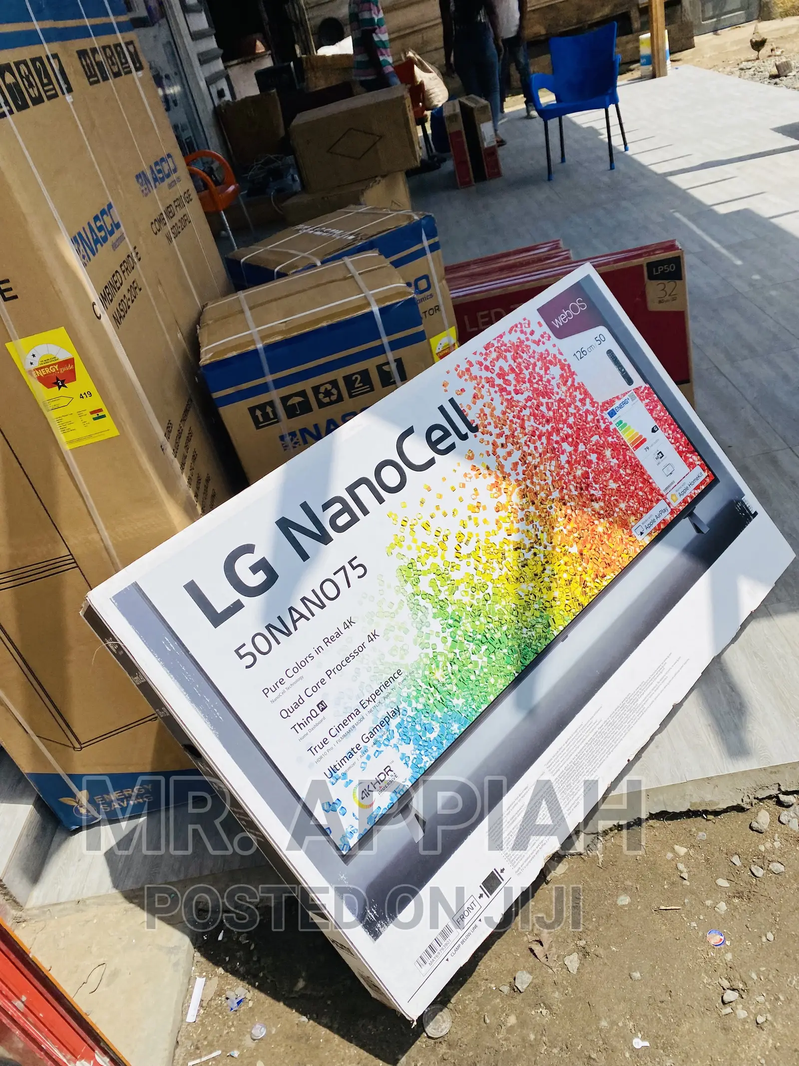 Brand  New LG 50” Nanocell LED Uhd Smart Tv(50nano75)