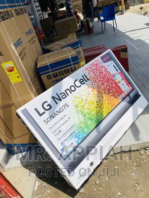 Brand  New LG 50” Nanocell LED Uhd Smart Tv(50nano75)