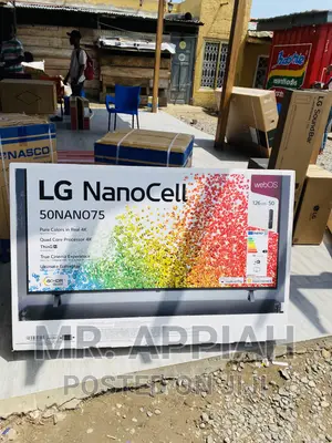 Affordable LG 50” Nanocell UHD Smart Webos Tv(50nano75)