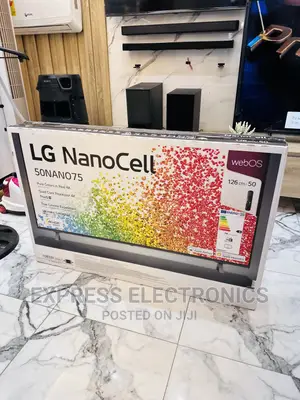 High Contrast Sleek Nanocell Display UHD Smart 50”Nano75