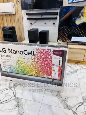 High Contrast Sleek Nanocell Display UHD Smart 50”Nano75