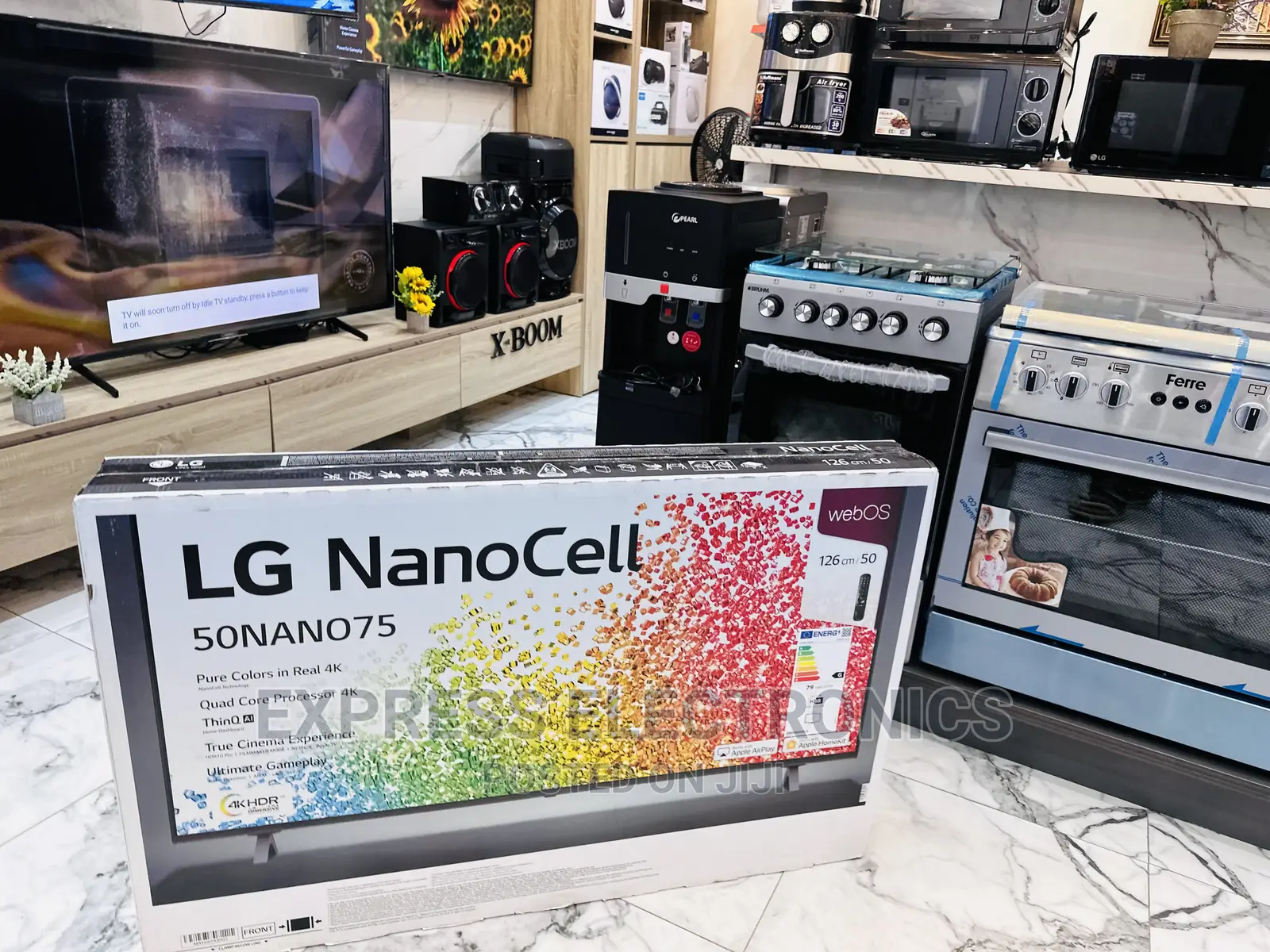 Stylish Design UHD Smart 50”Nano75 Nanocell