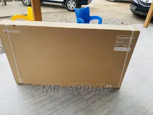 Newly 65bu8000 Samsung 65” Crystal UHD Smart Tv(Black).