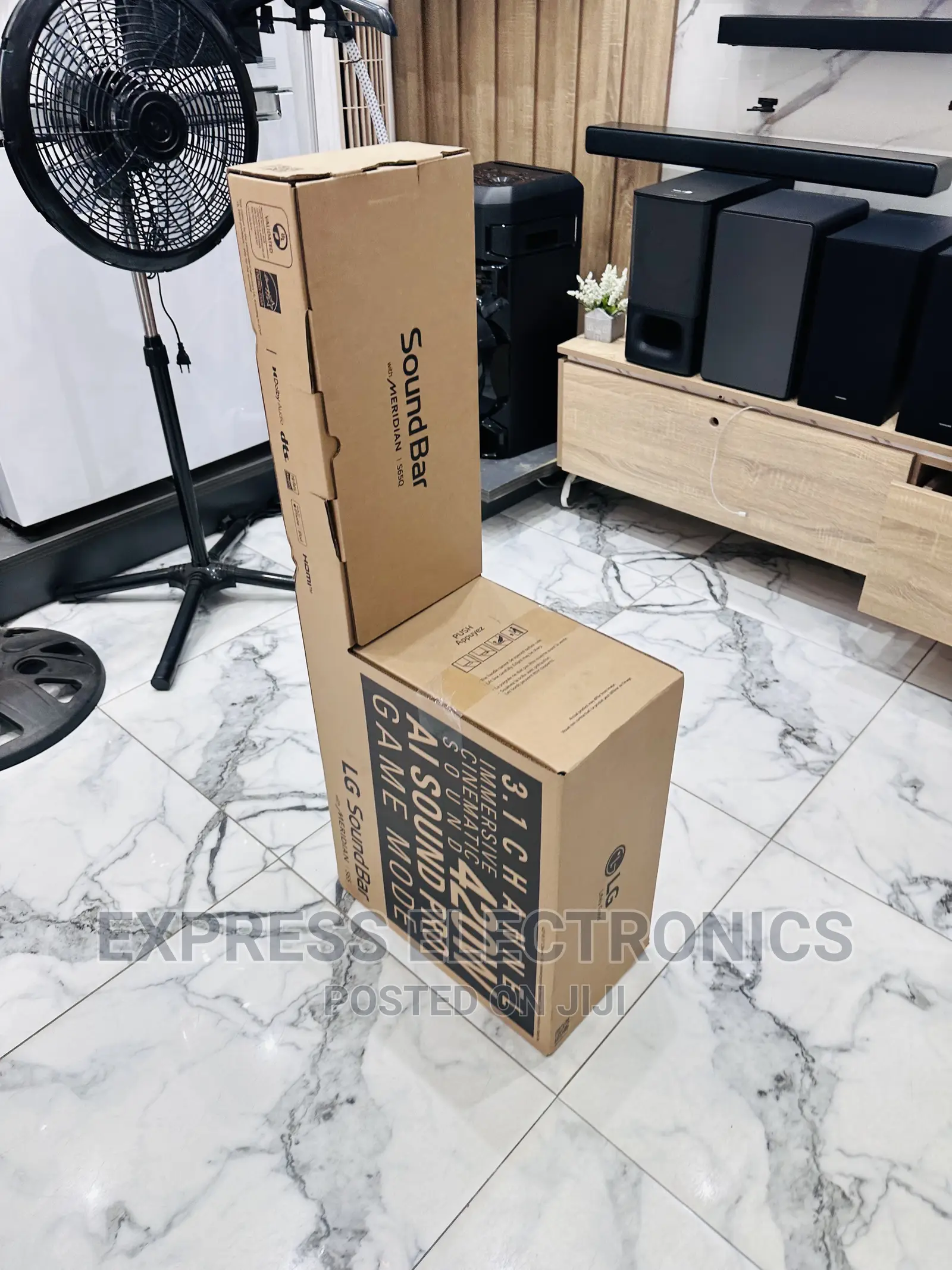 420W Soundbar With Woofer Astonishing Sound LG S65Q