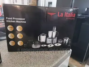 Blend Smoothly With Italia Food Processor