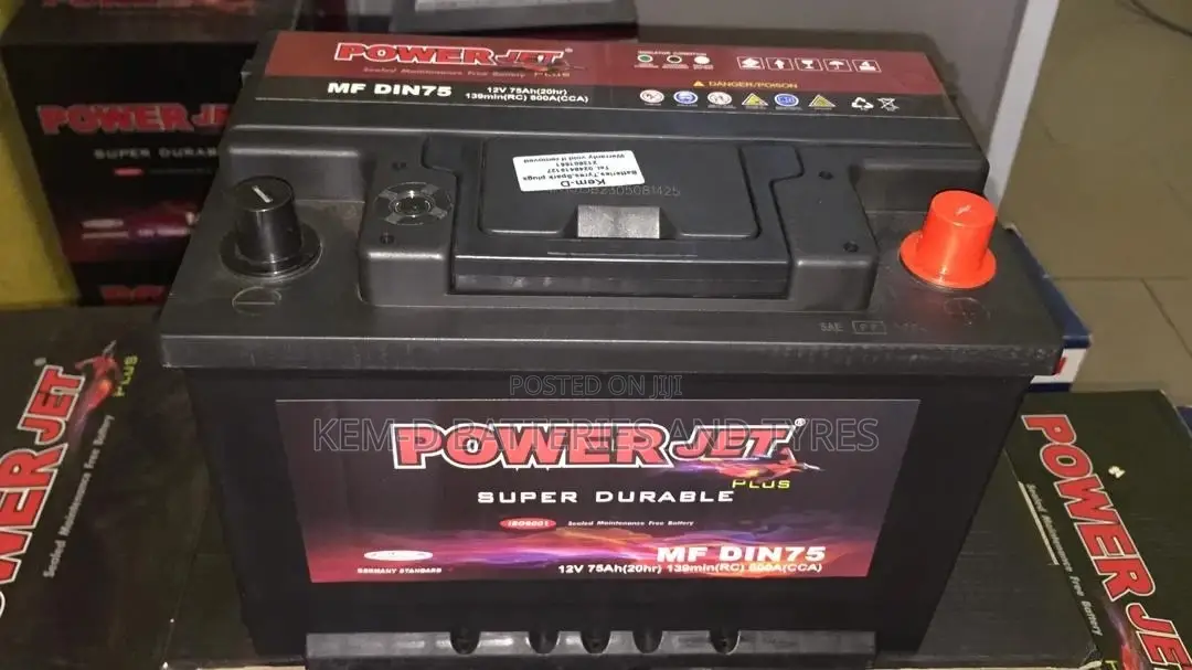 15 Plates  Battery 12v75ah