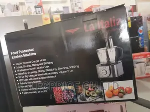 100% Copper Motor-Italia Food Processor
