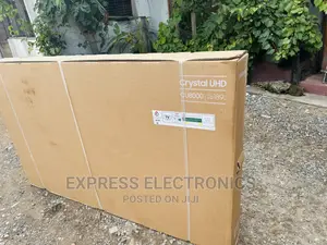 Edgeless Design Frame Samsung UHD Smart 75”Cu8000 Tv