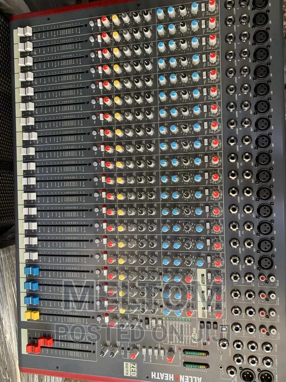 ALLEN HEATH ZED22FX 22channels Raw Mixer