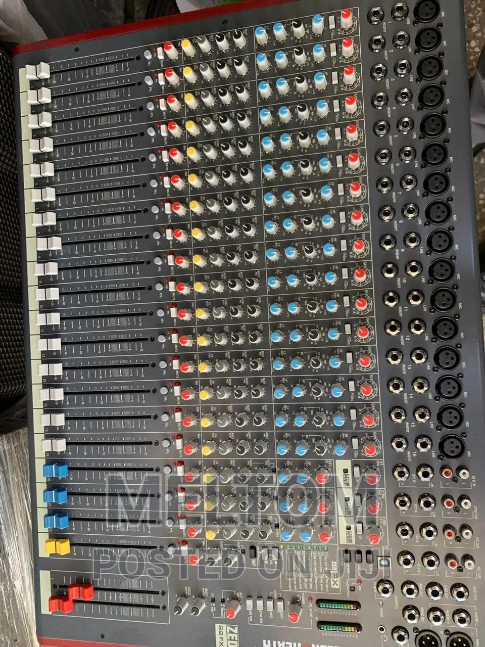 ALLEN HEATH ZED22FX 22channels Raw Mixer