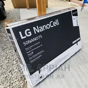 Hit Us for LG 50 Inch Nanocell 50nano75 Smart Tv.