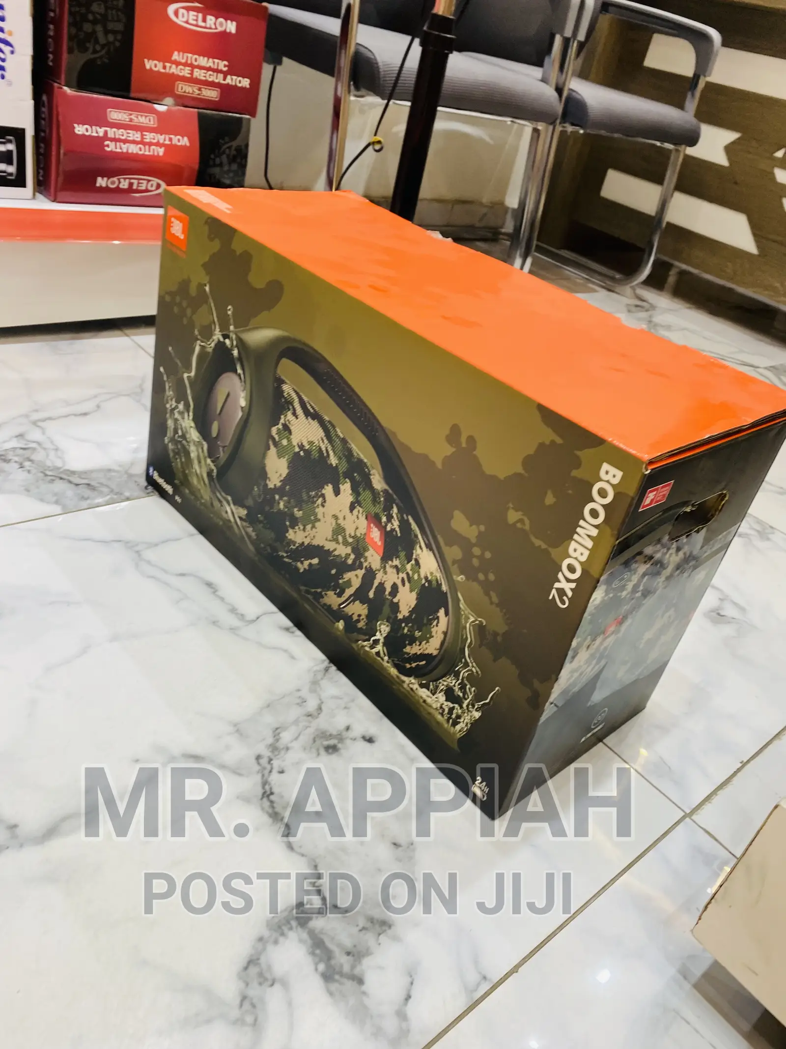 Extremely Quality JBL Boombox 2 Waterproof Speaker.