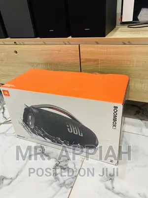 Effective JBL Boombox 3 Bluetooth Speaker(Waterproof).