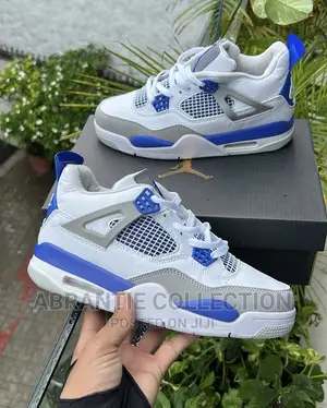 Air Jordan Retro 4 Military Blue