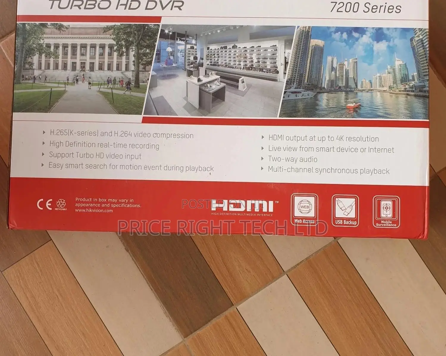 8 Channel DVR Hikvision Ds-7208hghi-M1