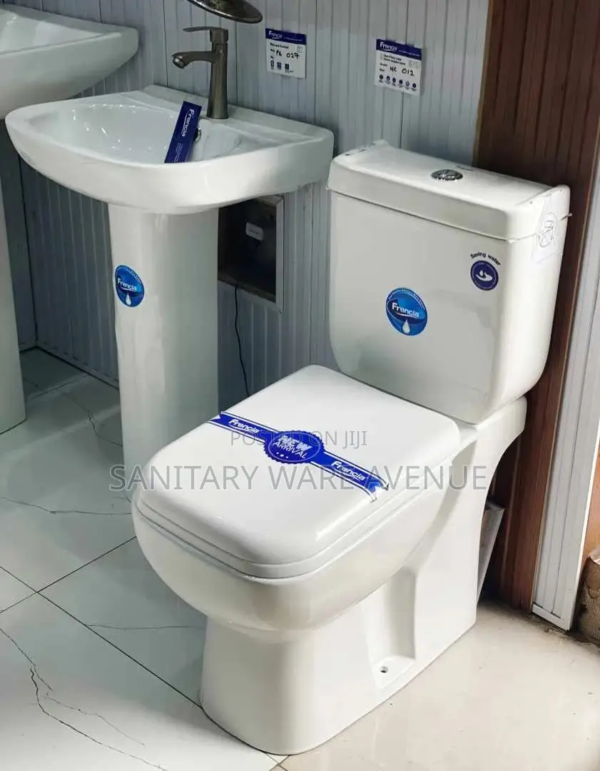 Water Closet - Close Coupled Toilet - Square WC