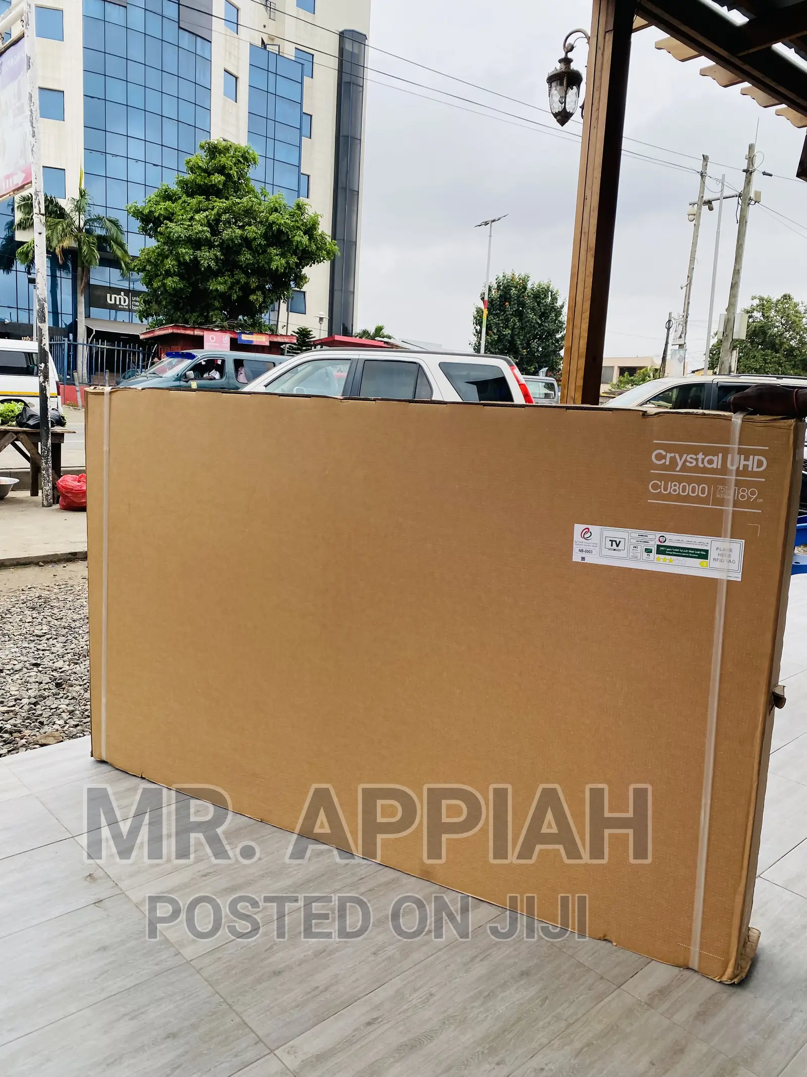 Newest Update Samsung 75” 75cu8000 Crystal Uhd Smart Tv.