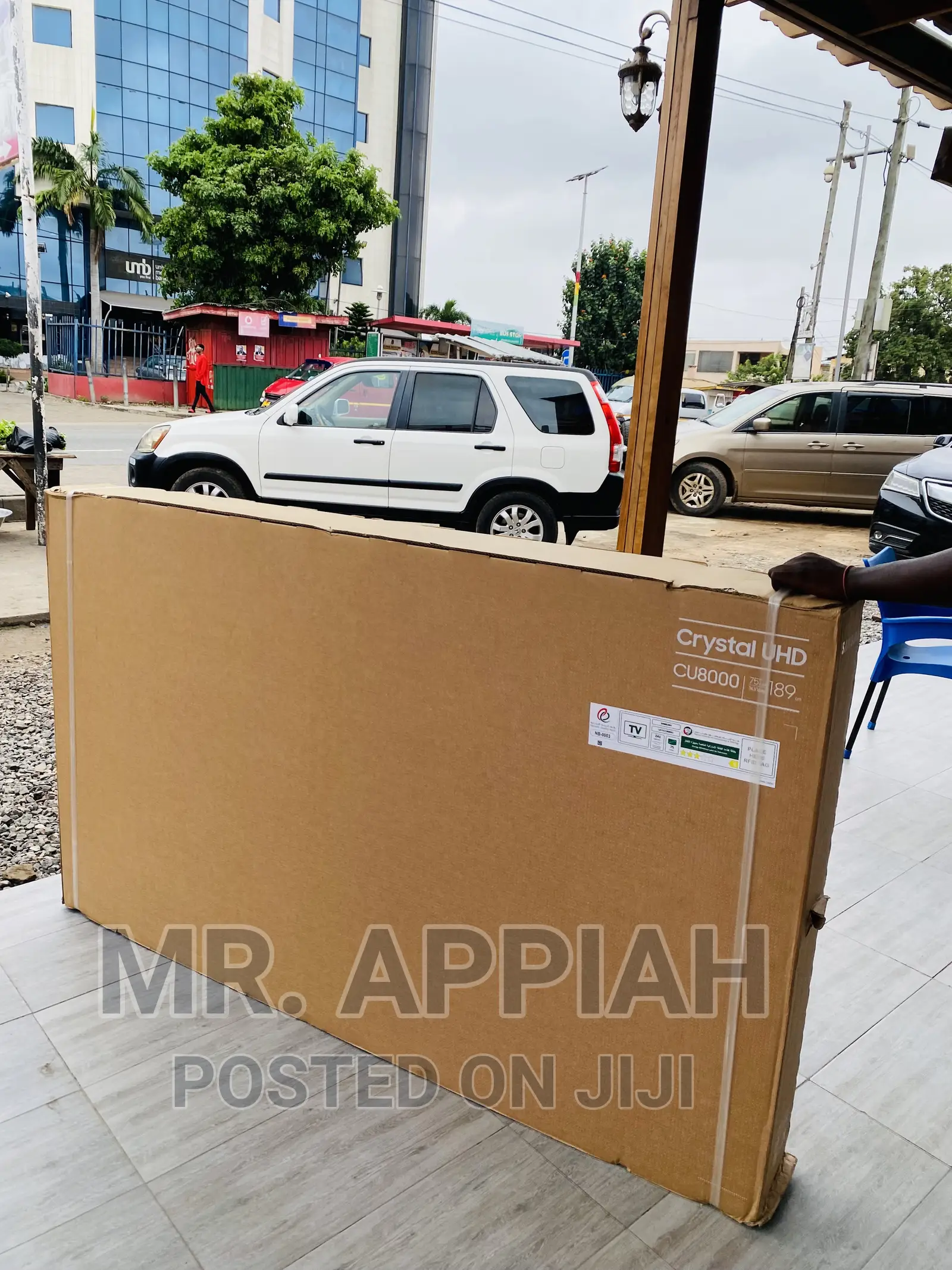 Newest Update Samsung 75” 75cu8000 Crystal Uhd Smart Tv.