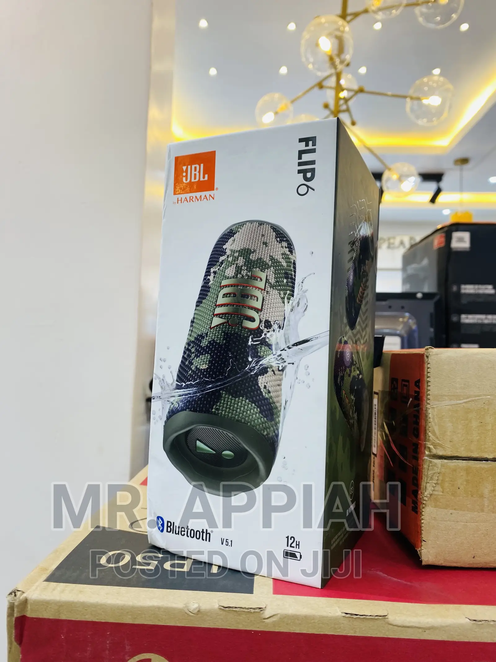 Creat Your Own Vibes With JBL Flip 6 Waterproof  Speaker