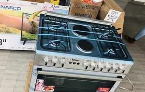 Ovem With Grill Ferre 60x90 4 Gas 2 Electric Cooker Burner