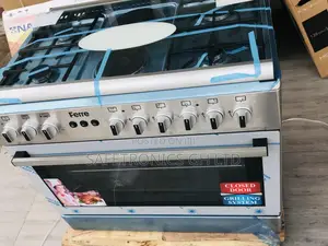  4 Burner Gas Cooker Oven With Grill 2 Electric 60x90 Ferre