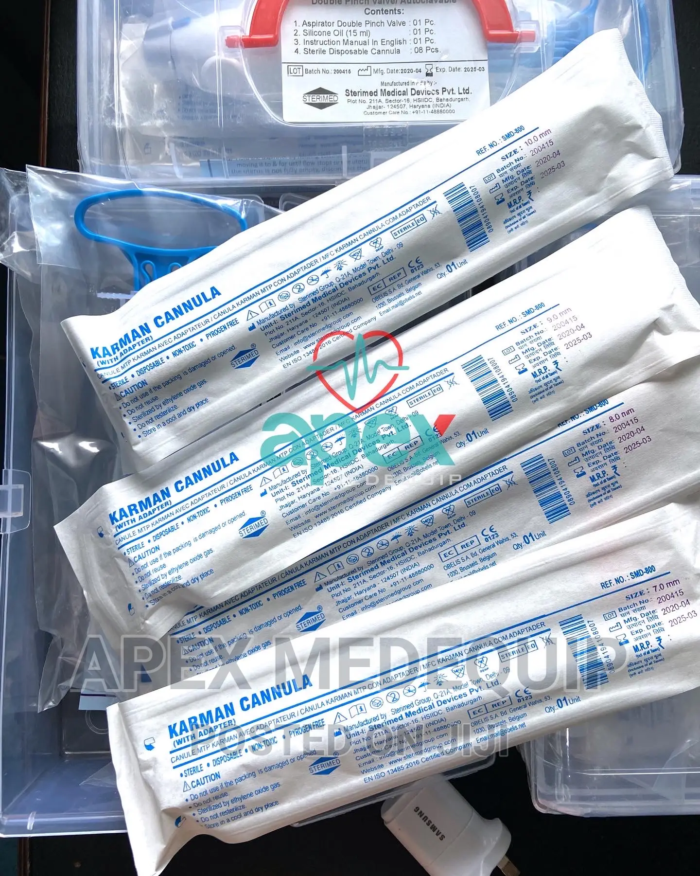 Mva Kit + Cannulas ( Manual Vacuum Aspiration)