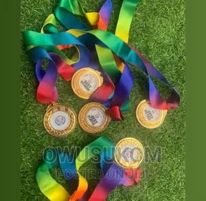 Transparent Award Medals