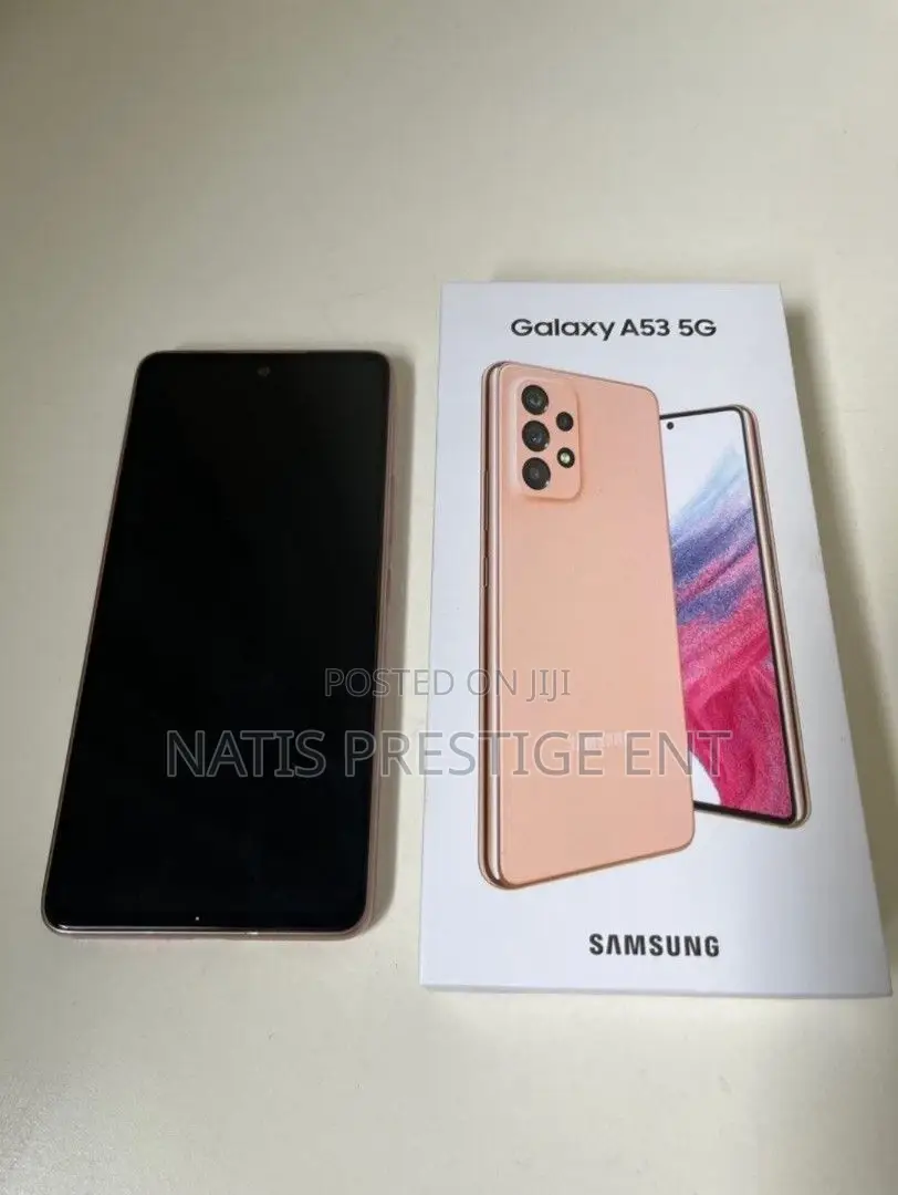 New Samsung Galaxy A53 5G 128 GB Orange