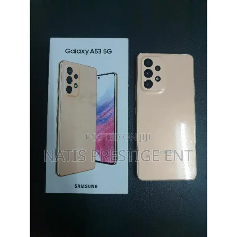 New Samsung Galaxy A53 5G 128 GB Orange