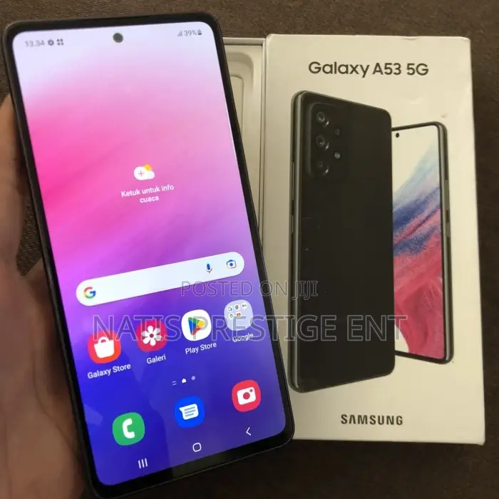 New Samsung Galaxy A53 5G 128 GB Black