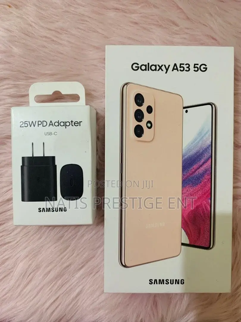 New Samsung Galaxy A53 5G 128 GB Orange